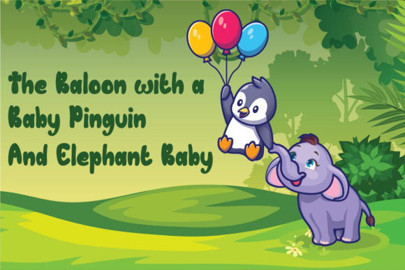 Chubby Toon Font - Preview 4