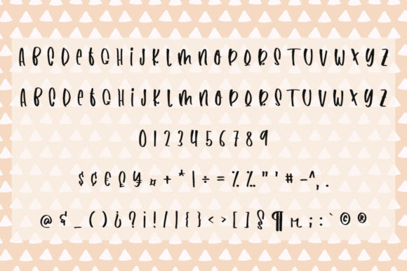 Dinosaurs Mountain Font - Preview 3