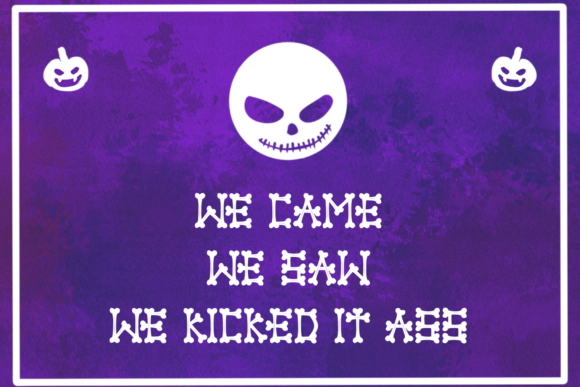 Dr. Bones Font - Preview 1