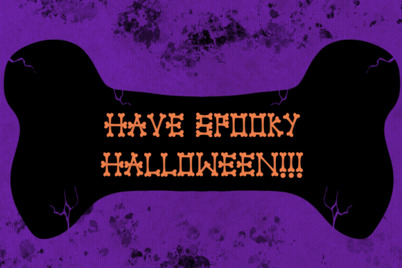 Dr. Bones Font - Preview 5