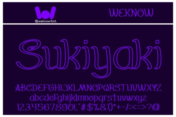 Everybody Font PNG with transparent background - Preview 1