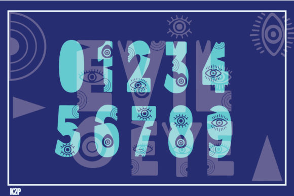 Evil Eye Font - Preview 3