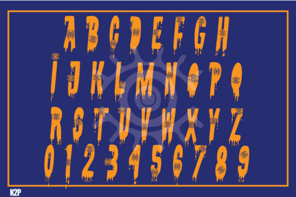 Evil Eye II Font - Preview 1