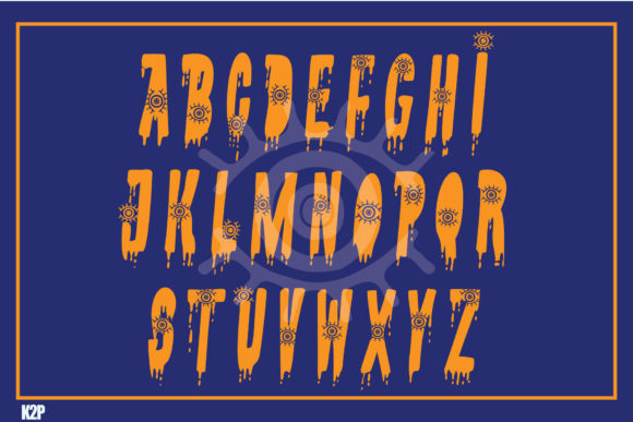 Evil Eye II Font - Preview 2