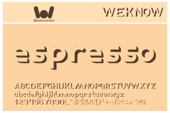 Exposure Font - Preview 1