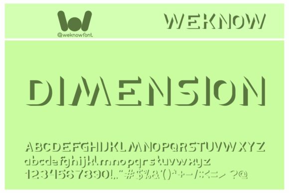 Exposure Font - Preview 3