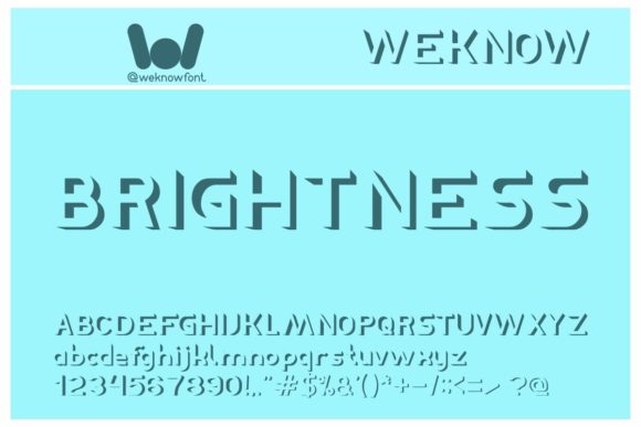 Exposure Font - Preview 4