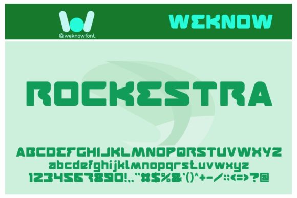 Features Font Font - Preview 4