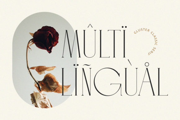 Gluster Font PNG with transparent background - Preview 6