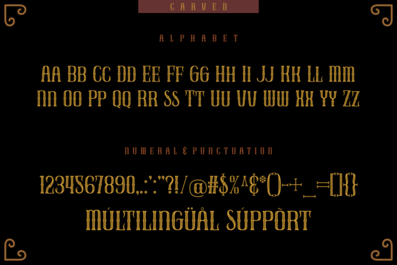 GoldHeart Font - Preview 3