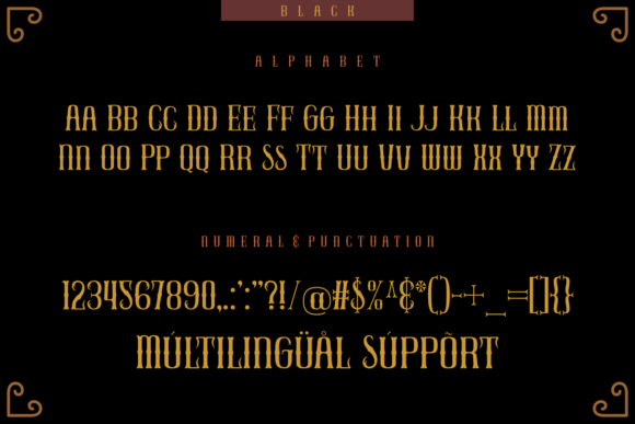 GoldHeart Font - Preview 4