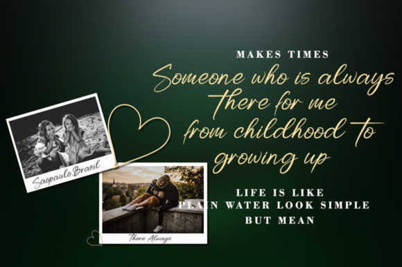 Griston Font PNG with transparent background - Preview 6