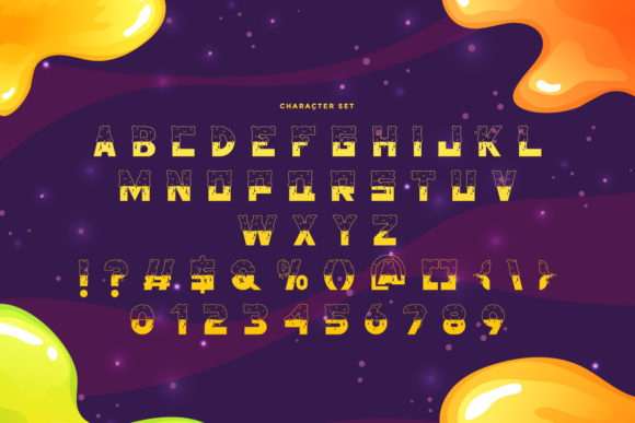 Half Melted Font - Preview 3