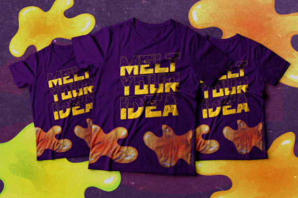 Half Melted Font - Preview 5