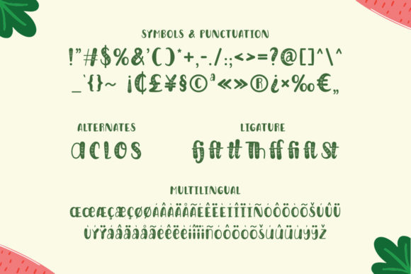 Harvest Day Font PNG with transparent background - Preview 2