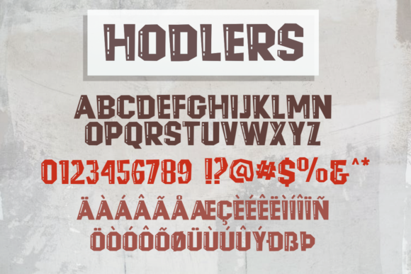 Hodlers Font - Preview 3