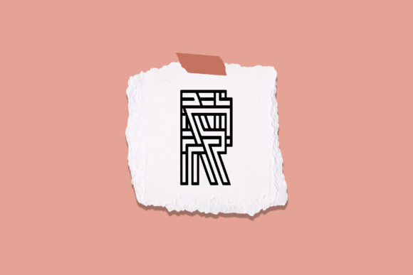 Labyrinth Font PNG with transparent background - Preview 3