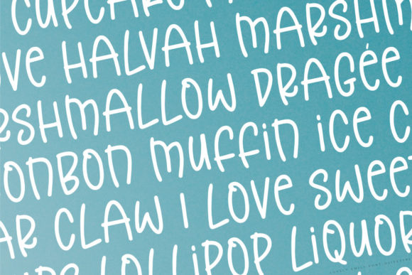 Lovely Emily Font PNG with transparent background - Preview 4