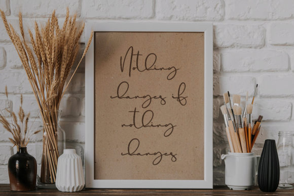 Mourning Font PNG with transparent background - Preview 6