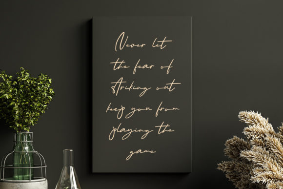 Only Wishing Font PNG with transparent background - Preview 3