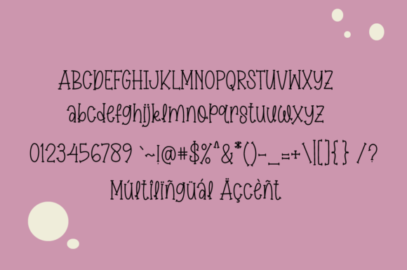 Playful Market Font PNG with transparent background - Preview 4