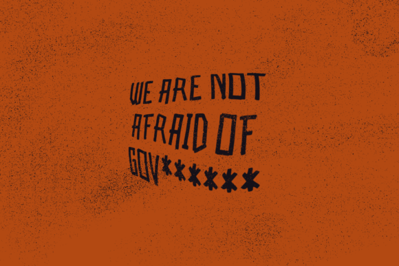 Raw Stick Font PNG with transparent background - Preview 1