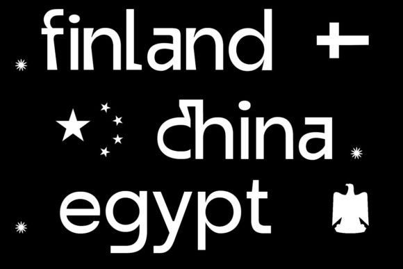Renial Font PNG with transparent background - Preview 2