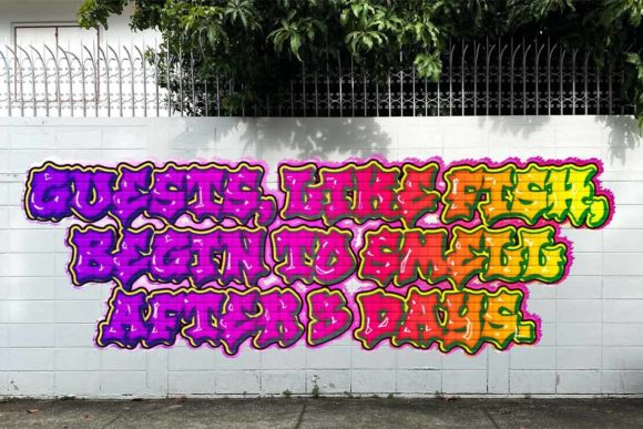 Respact Font PNG with transparent background - Preview 1