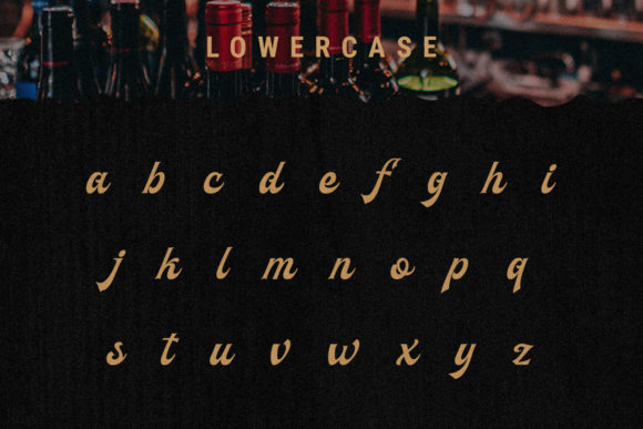 Rockeflea Font PNG with transparent background - Preview 4