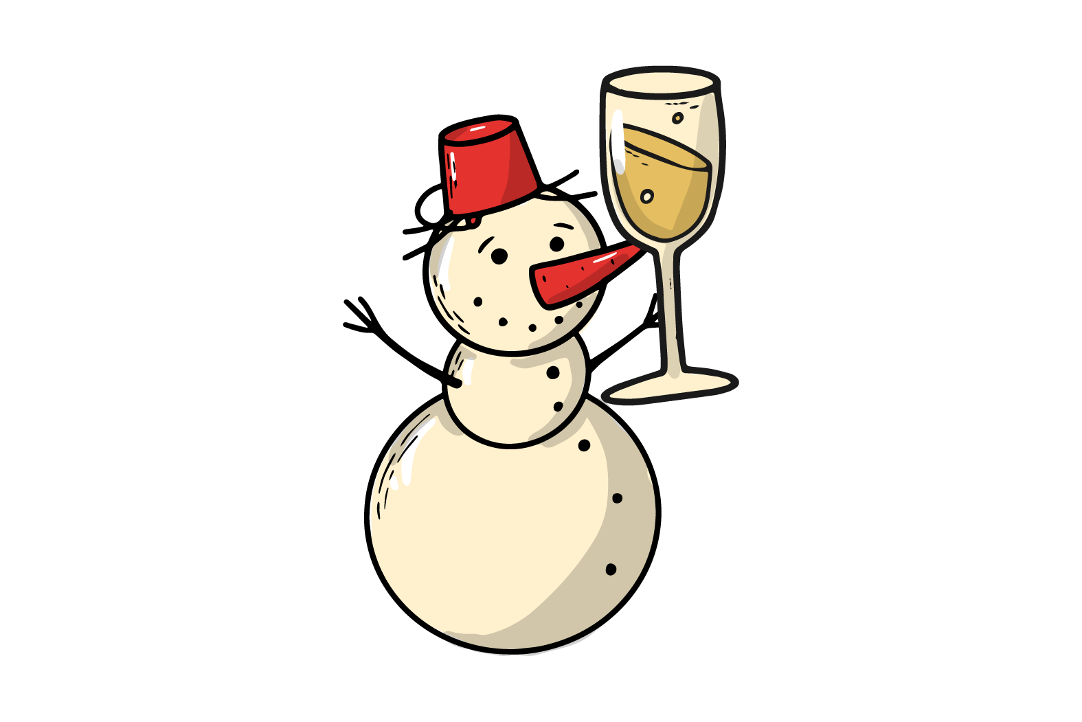 Snowman Christmas Gifts Svg Graphic by ilustrasibena · Creative Fabrica