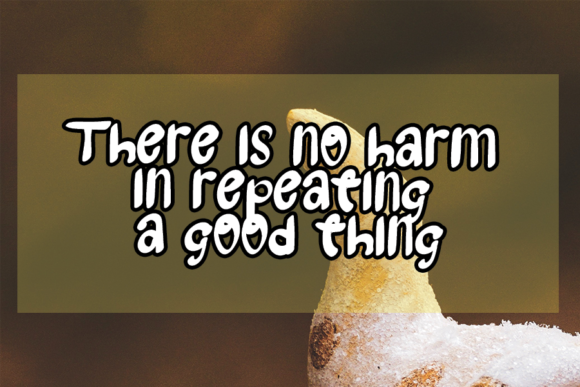 Banana Doom Font - Preview 2
