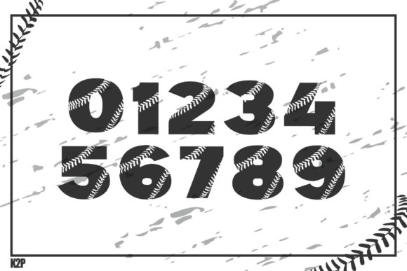 Baseball League Font - Preview 2