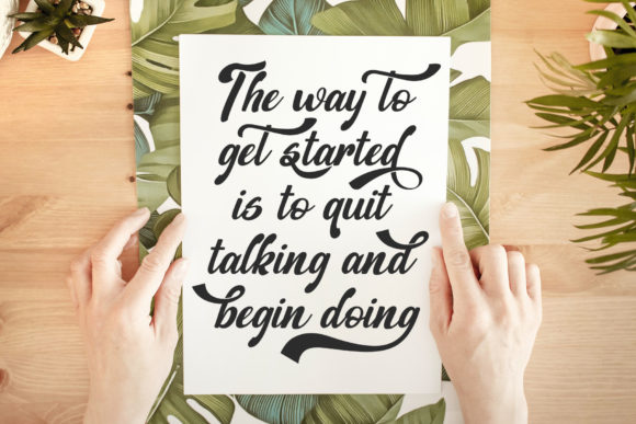 Beautiful Handmade Font - Preview 1