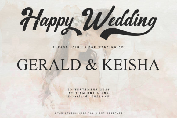 Beautiful Handmade Font - Preview 4