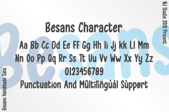 Besans Font - Preview 6