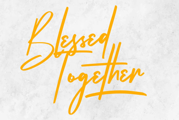 Blountsville Script Font - Preview 3