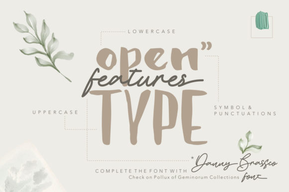 Brushylicious Font - Preview 2