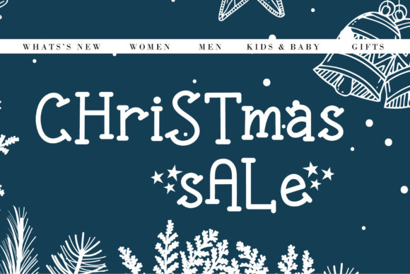 Christmas Chic Font - Preview 2