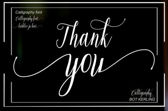 Dear Mother Font - Preview 5