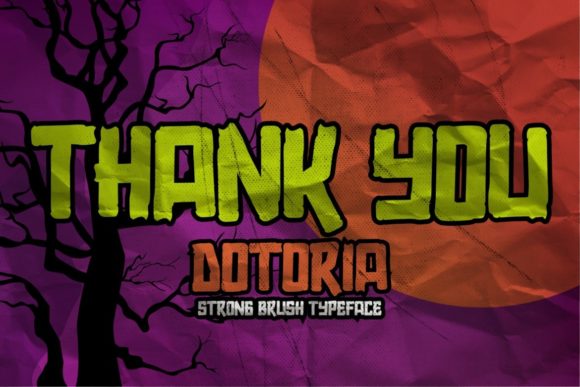 Dotoria Font - Preview 6