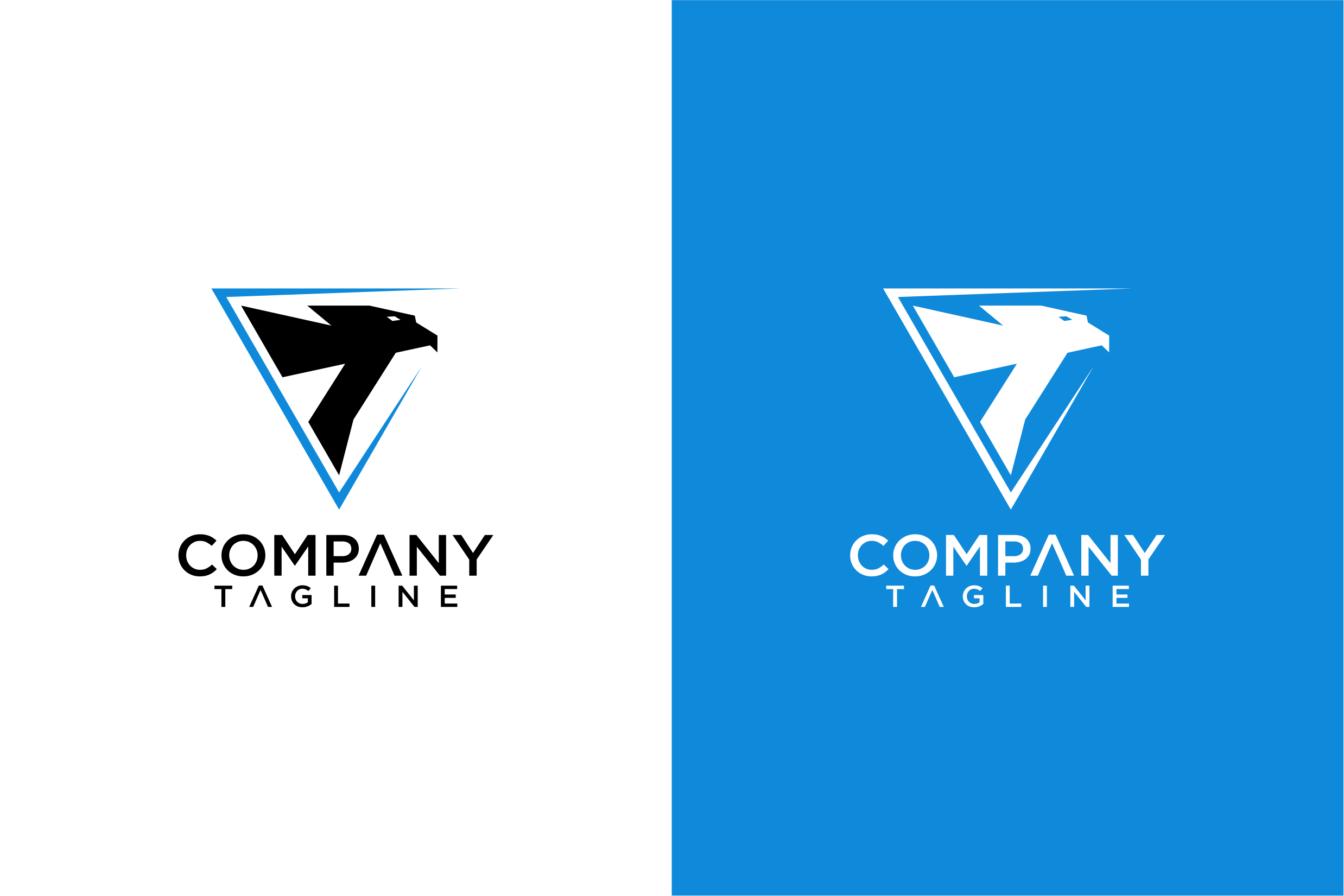 Eagle Head Logo Graphic by MSTD · Creative Fabrica