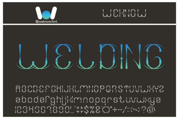 Firework Font - Preview 2