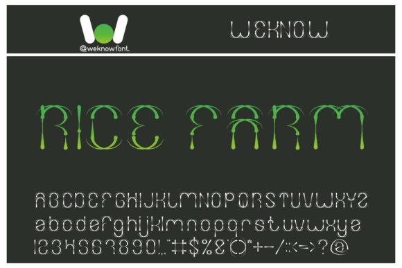 Firework Font - Preview 4