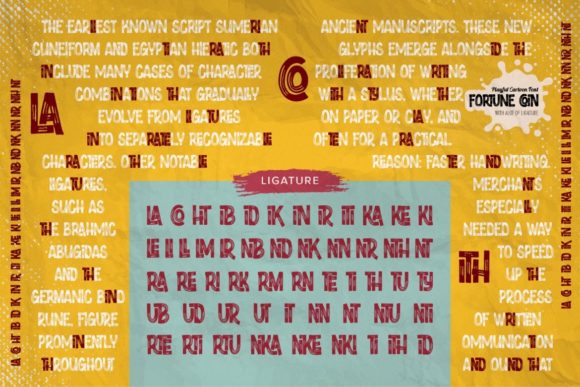 Fortune Coin Font PNG with transparent background - Preview 5