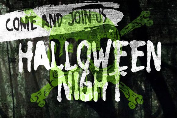 Horror Brush Font - Preview 2