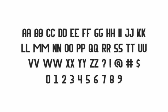 Houze Font PNG with transparent background - Preview 2