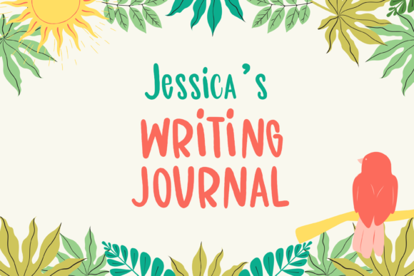 Jasmine Tea Font PNG with transparent background - Preview 2