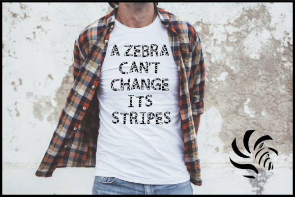 Like Zebra Font PNG with transparent background - Preview 2