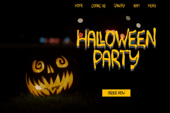 Monsteria Font PNG with transparent background - Preview 3