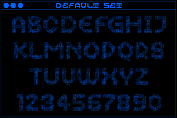 MultiType Maze Labyrinth Light Font PNG with transparent background - Preview 1